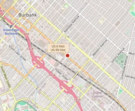 Map showing Taco Naco