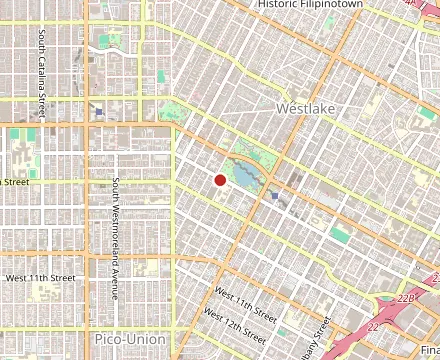 Map showing Doña Bibi's Restaurant
