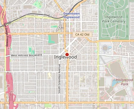 Map showing Luua Caffe