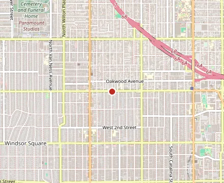 Map showing Noshi Sushi