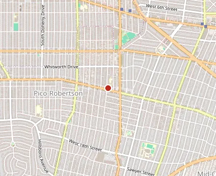 Map showing Twin Dragon Chinese Restaurant & Bar