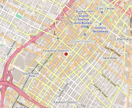 Map showing Uncle John's Cafe