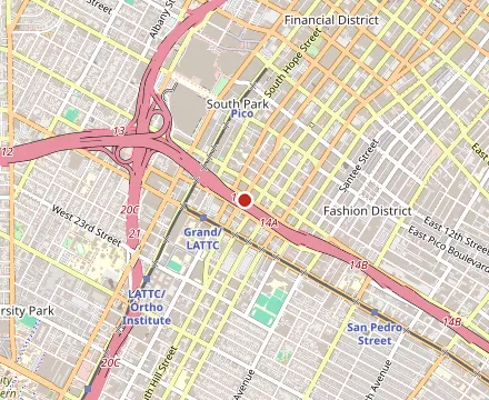 Map showing Phở Saigon Noodle & Grill