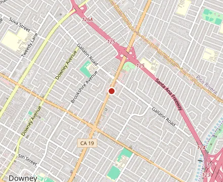 Map showing Golden Corral Buffet & Grill