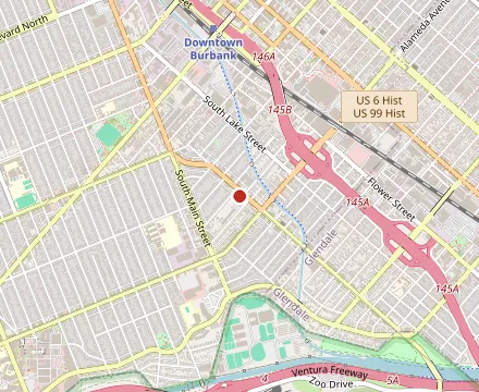 Map showing Antojitos