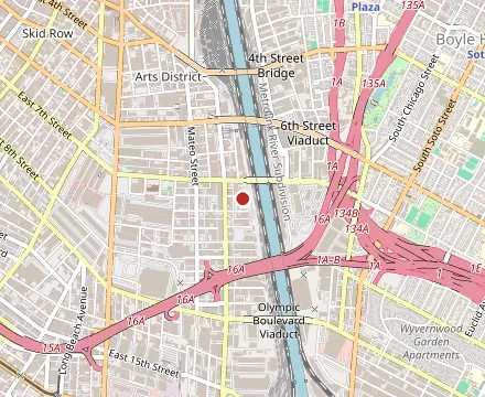 Map showing Damian