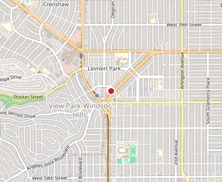 Map showing Azla Ethiopian Eatery