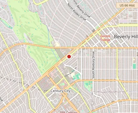 Map showing Roni's Diner