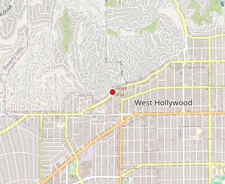 Map showing Joe's Pizza