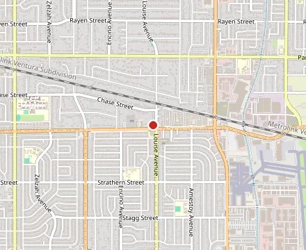Map showing Paragon Bar and Grill