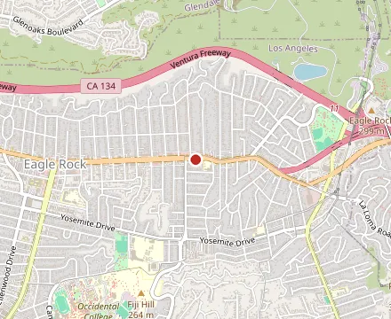 Map showing CaCao Mexicatessen