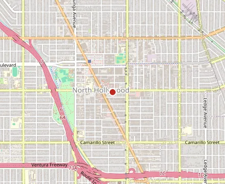 Map showing EAT