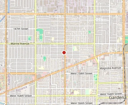 Map showing Old Time Noodle House