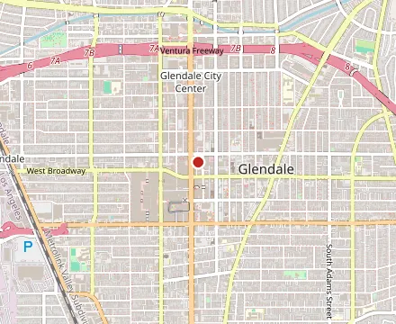 Map showing Gauchos Village