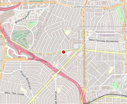 Map showing The Court Cafe