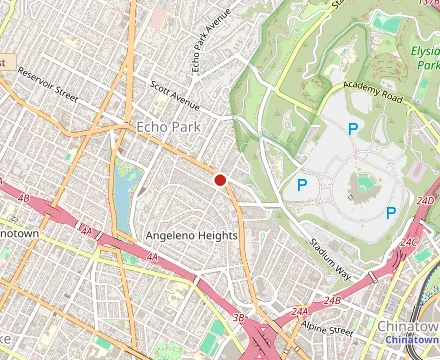 Map showing The Douglas