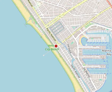 Map showing Hinano Cafe