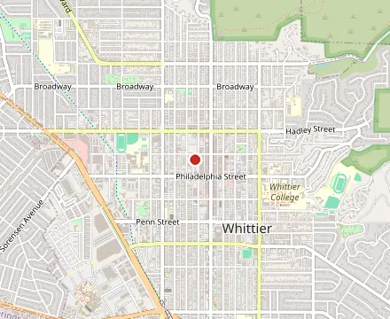 Map showing LA Bodega Brewing Company