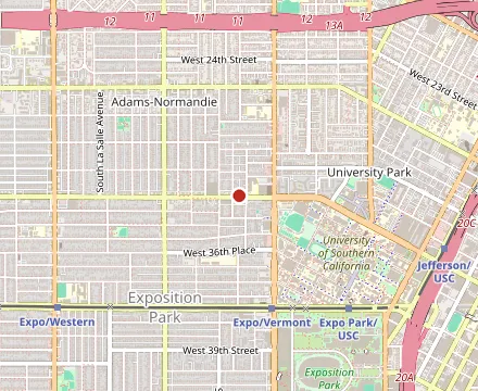 Map showing La Flor Blanca Salvadoreña