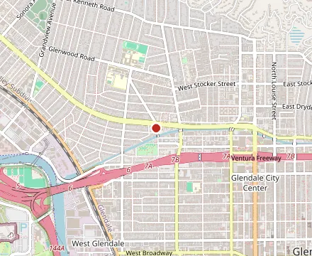 Map showing Hungry Howie's Pizza