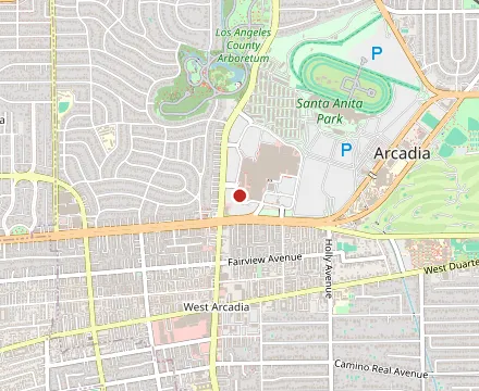 Map showing Haidilao Hot Pot Arcadia