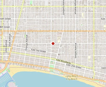Map showing Lola's Mexican Cuisine- 4th Street