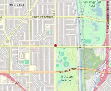 Map showing the Eldo