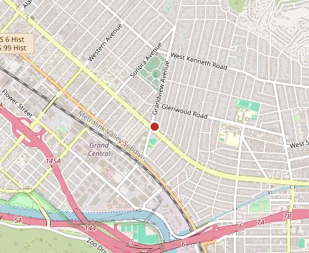 Map showing Ossys Bakery - Food Court