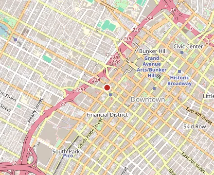 Map showing Engine Co. No. 28