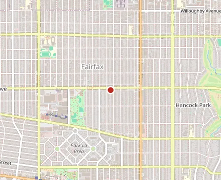 Map showing El Coyote Mexican Restaurant