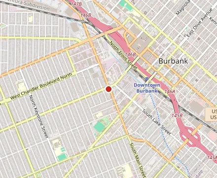 Map showing Stop4shawarma