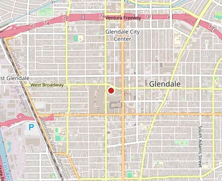Map showing Giggles N’ Hugs