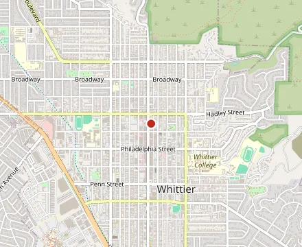 Map showing Spin Lounge