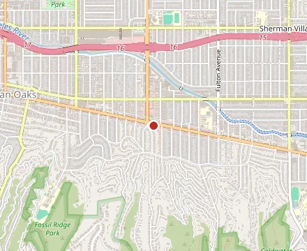 Map showing Valley Burger Bar (Shawarma Bar)