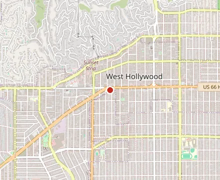 Map showing La Boheme