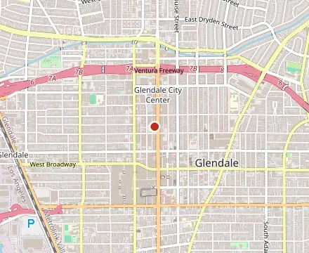 Map showing Damon's Steak House