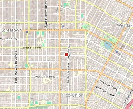 Map showing Corner Place Restaurant