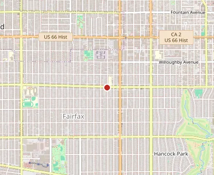 Map showing Fratelli Cafe