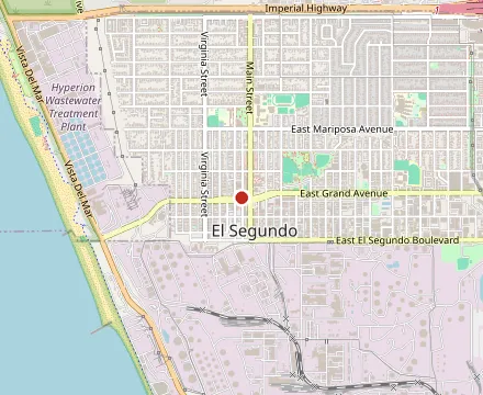 Map showing Metro Cafe