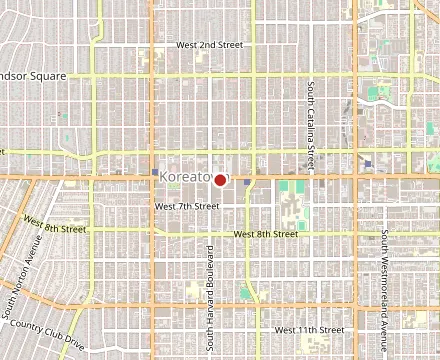 Map showing Bulgogi Hut