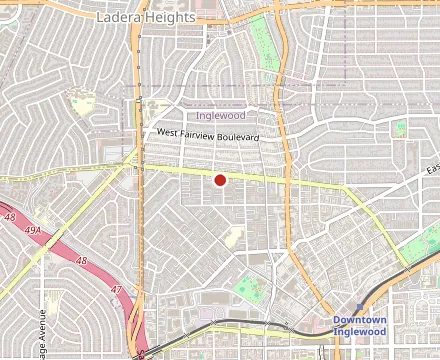 Map showing The Serving Spoon