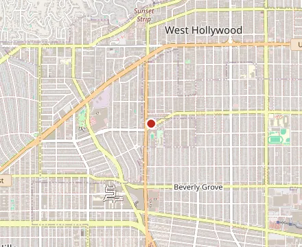Map showing Rosaline
