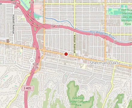Map showing Tipsy Cow