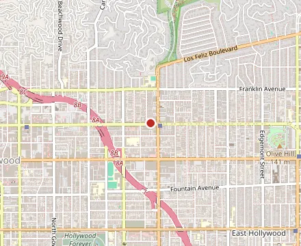 Map showing Levant Mediterranean Restaurant & Catering