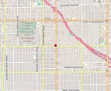 Map showing Kuya Lord