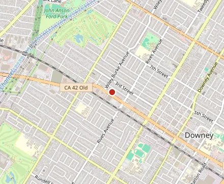 Map showing El Salto Del Fraile