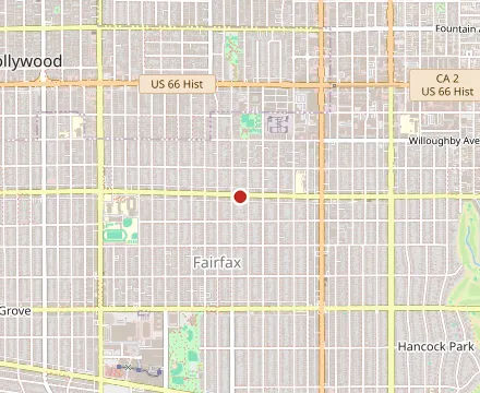 Map showing Heirloom Pizzeria