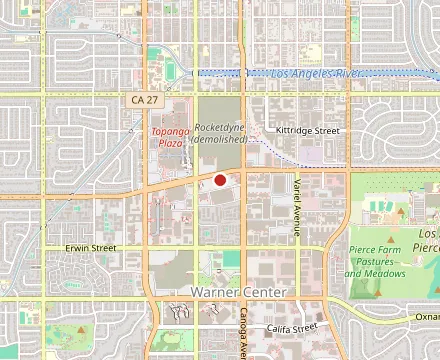 Map showing Main Chick Hot Chicken