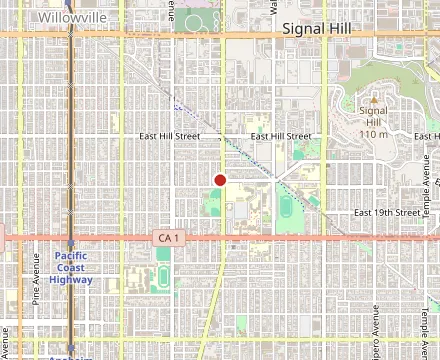 Map showing Bubu's Restaurant