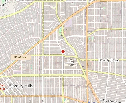 Map showing Sal’s Place (at old Il Piccolino)